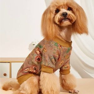 Pet Floral Sweater - M